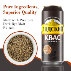 KVASS LIDSKI liquid texture in close-up glass showing creamy malty body and inviting color