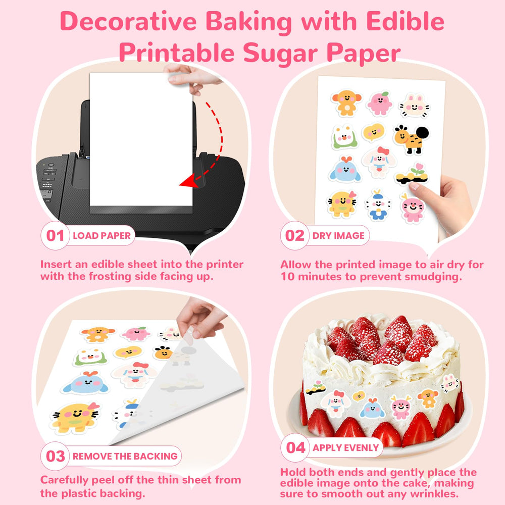 KYUNSEN trimmed cookie toppers arranged to show clean, custom designs