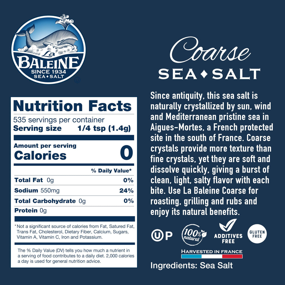 La Baleine coarse crystals close-up highlighting texture and natural purity benefit