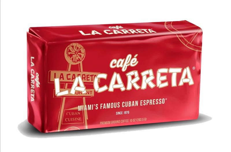 La Carreta close-up of fine espresso grounds showing rich texture
