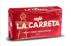 La Carreta close-up of fine espresso grounds showing rich texture