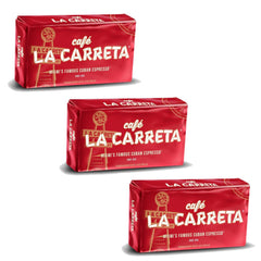 La Carreta front packaging 10 oz bag showcasing authentic Cuban espresso
