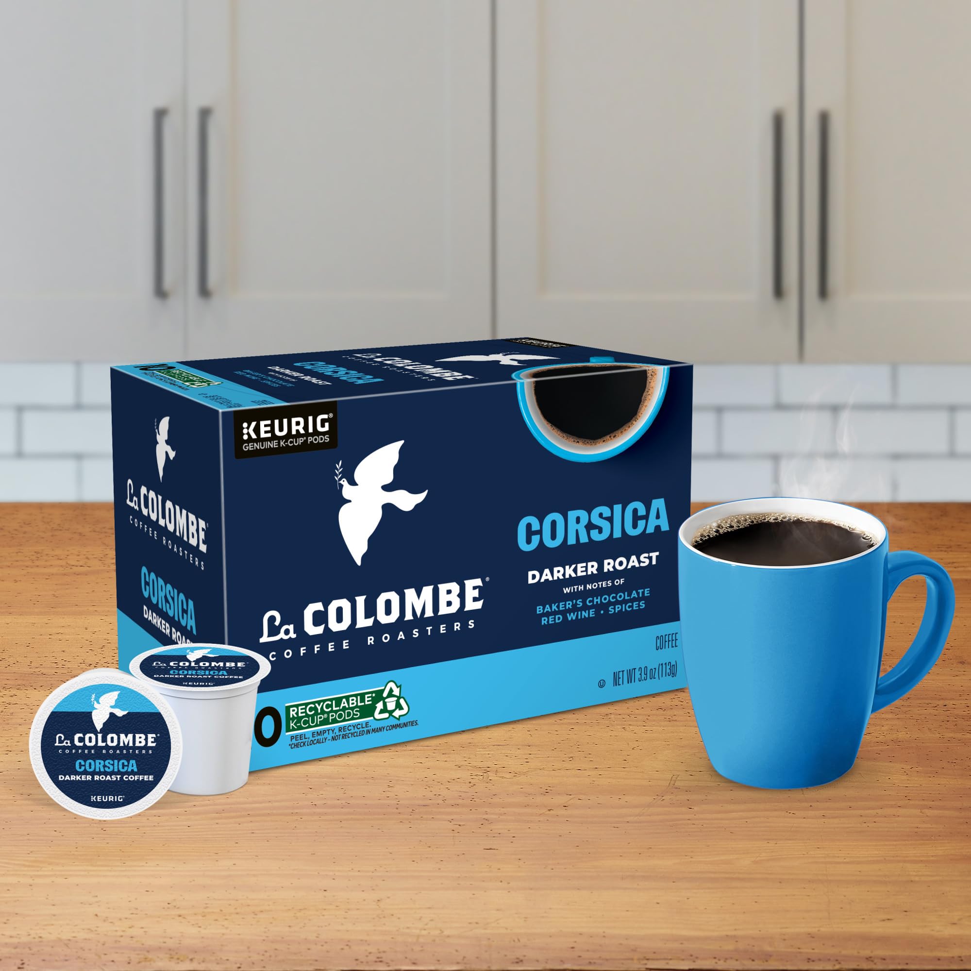 La Colombe Corsica 10-count box arrangement displaying quantity and packaging