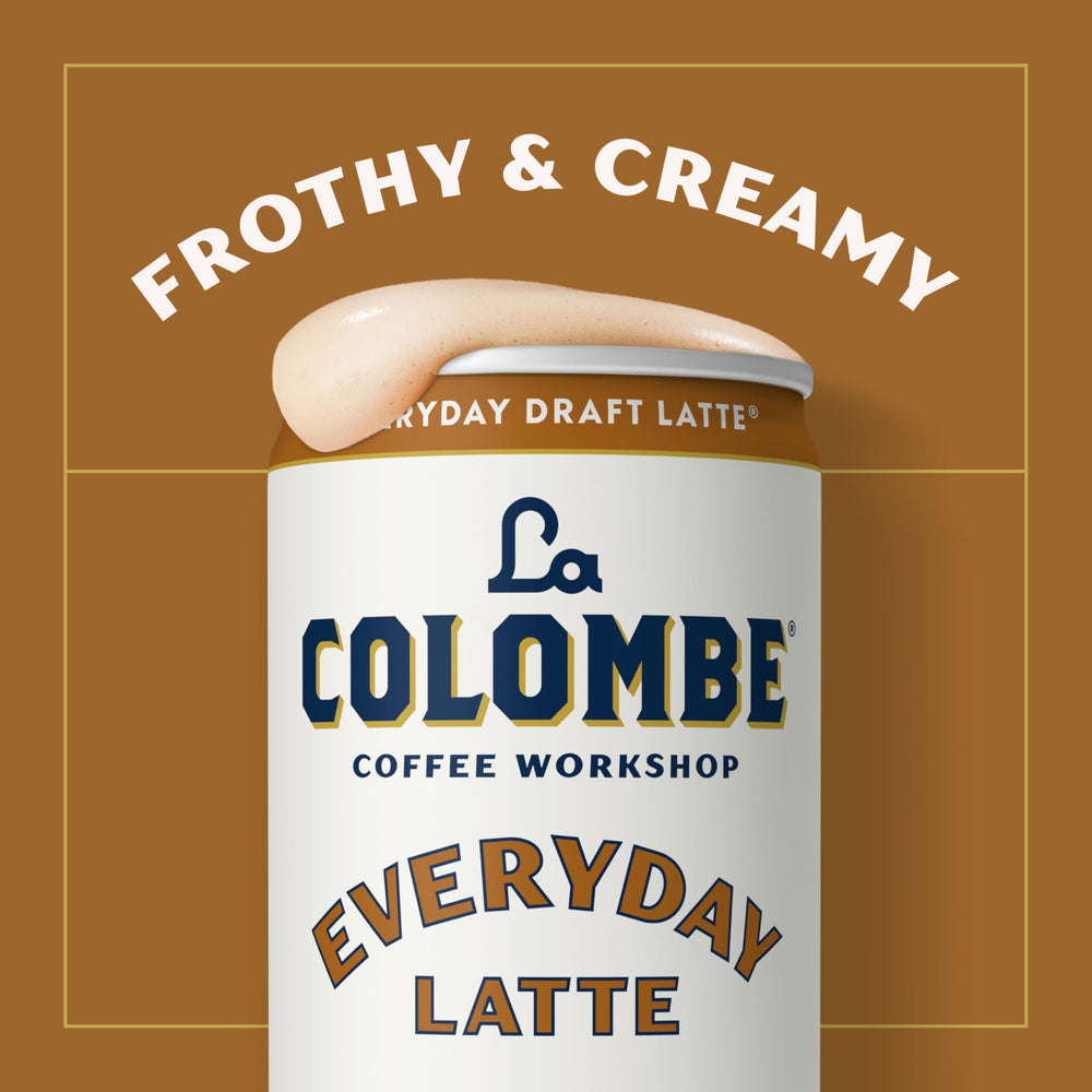 La Colombe nutrition and ingredient label showing transparency and dietary info