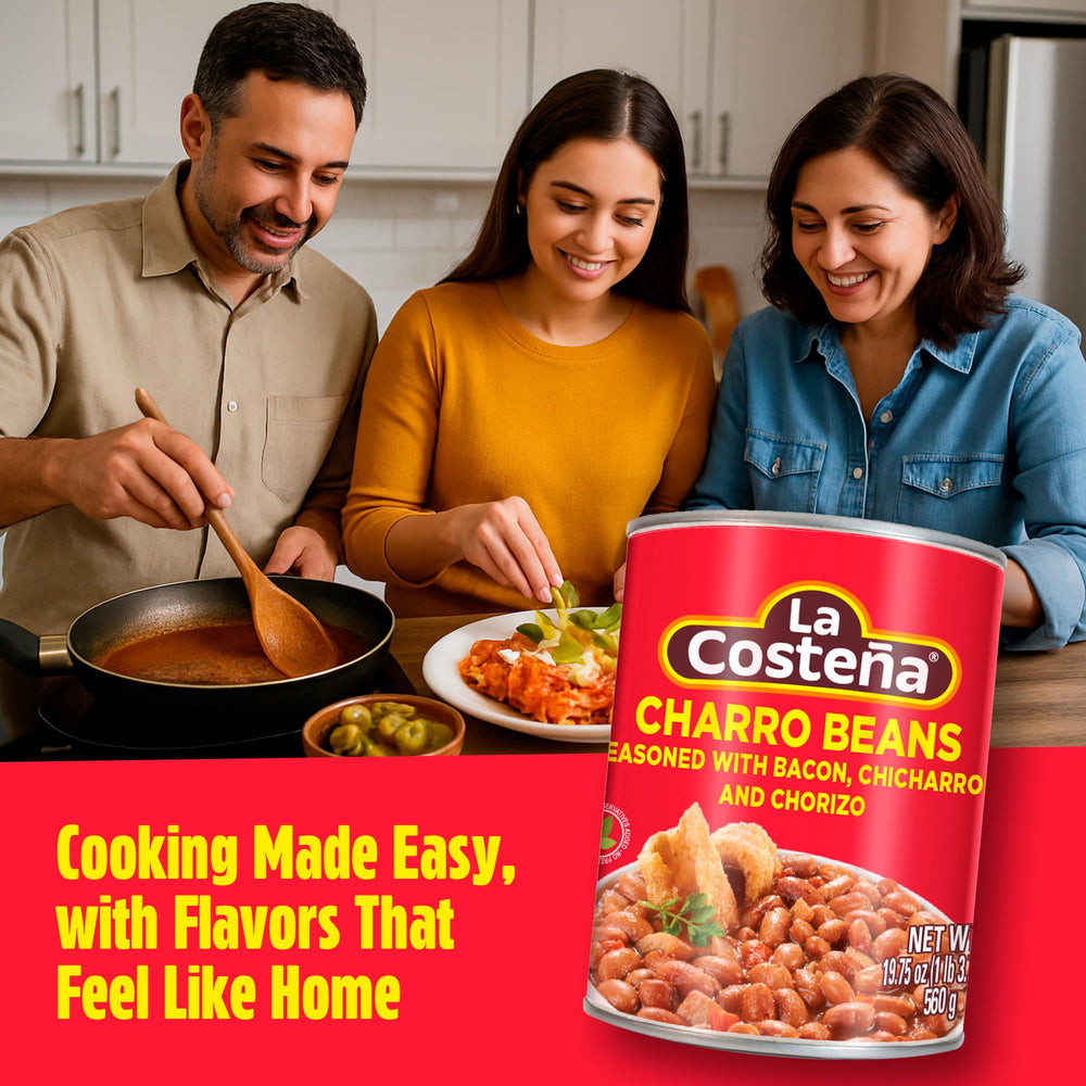 La Costeña close-up of bean texture highlighting hearty consistency