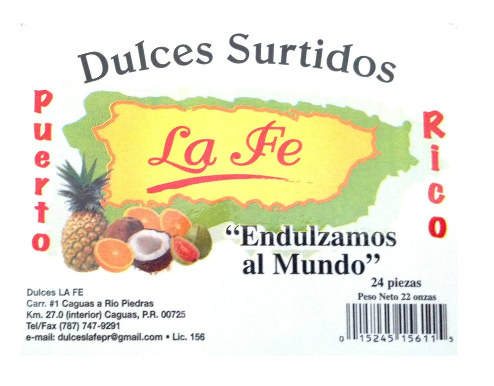 La Fe assortment displayed on gift table, ideal for sharing