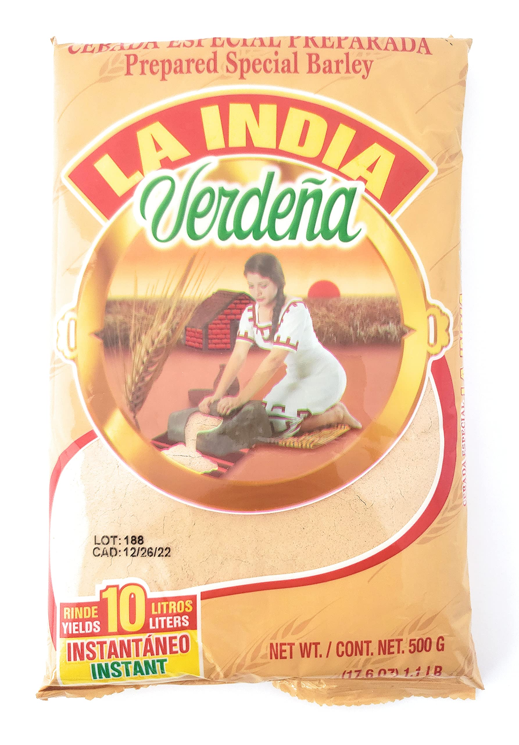 La India Verdena pitcher of chilled drink illustrating refreshing serve