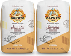 La Molisana front packaging Molino Antimo semola with clear label and storage benefit