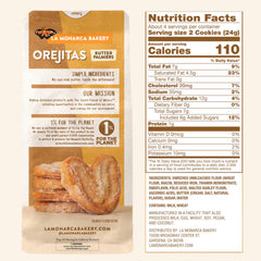 La Monarca Bakery close-up of flaky orejitas texture highlighting buttery crispness