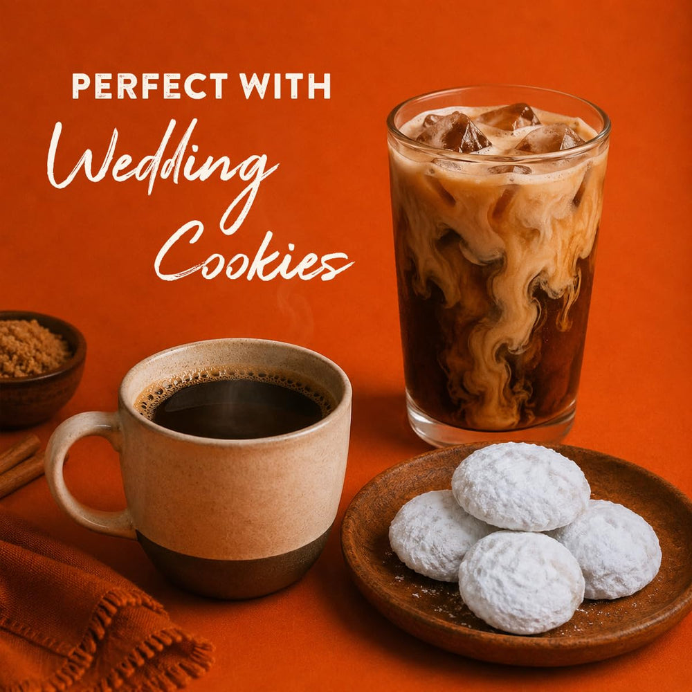 La Monarca two-pack beside pastries illustrating pairing with bakery items