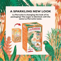 La Perruche close-up of cube texture, reveals caramelized crystals benefit