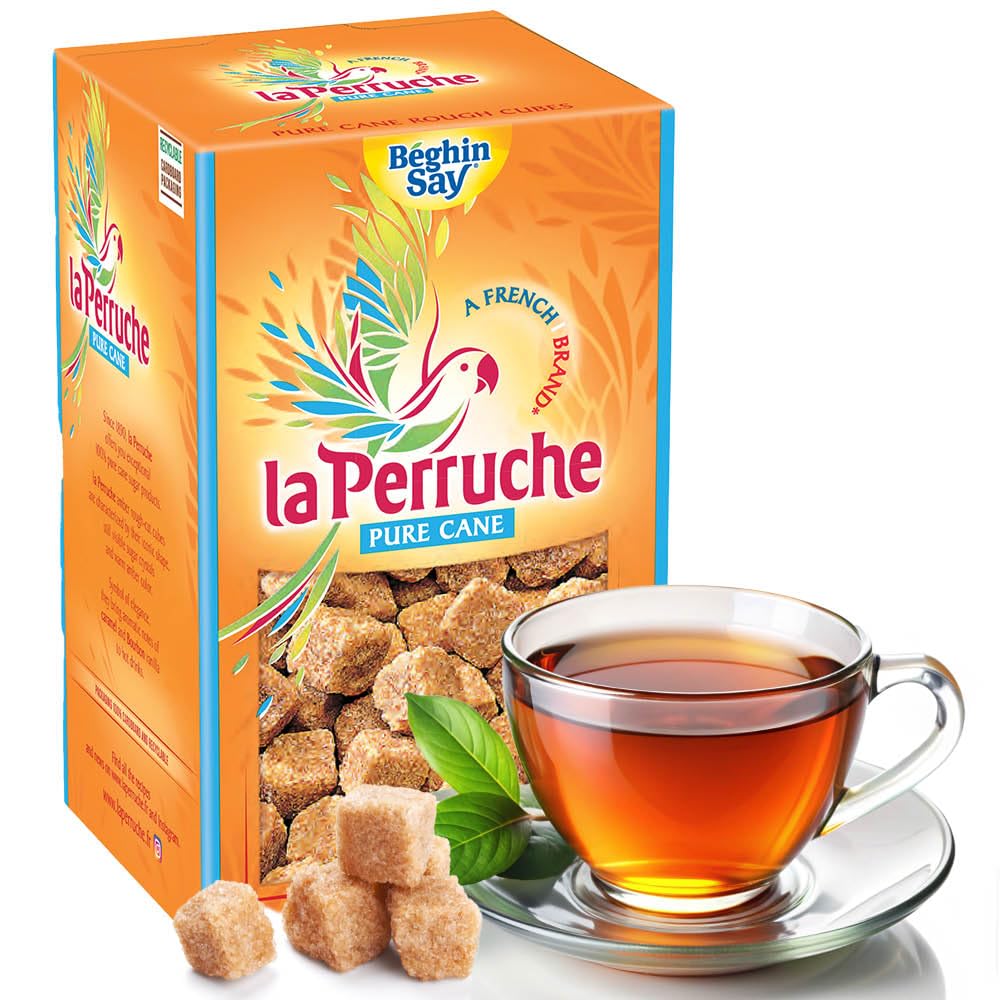 La Perruche cubes in spoon ready to portion, promotes controlled serving
