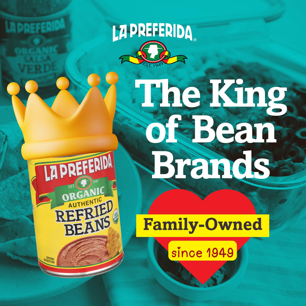 La Preferida skillet with beans heating to save time cooking