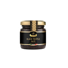 La Rustichella front jar showing label for authentic truffle flavor