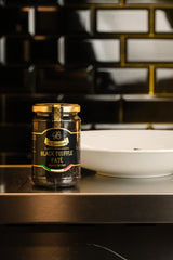 La Rustichella open jar close-up showing smooth patè texture and richness