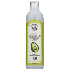 La Tourangelle avocado oil spray front label showing bottle and size for easy cooking