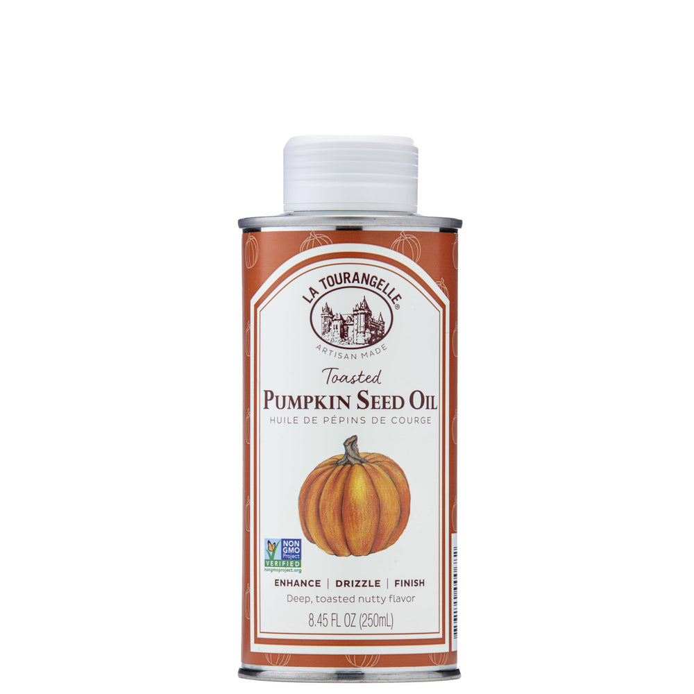 La Tourangelle front bottle view showing nutty finishing oil benefits