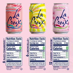 LaCroix close-up of can with visible bubbles highlighting refreshment