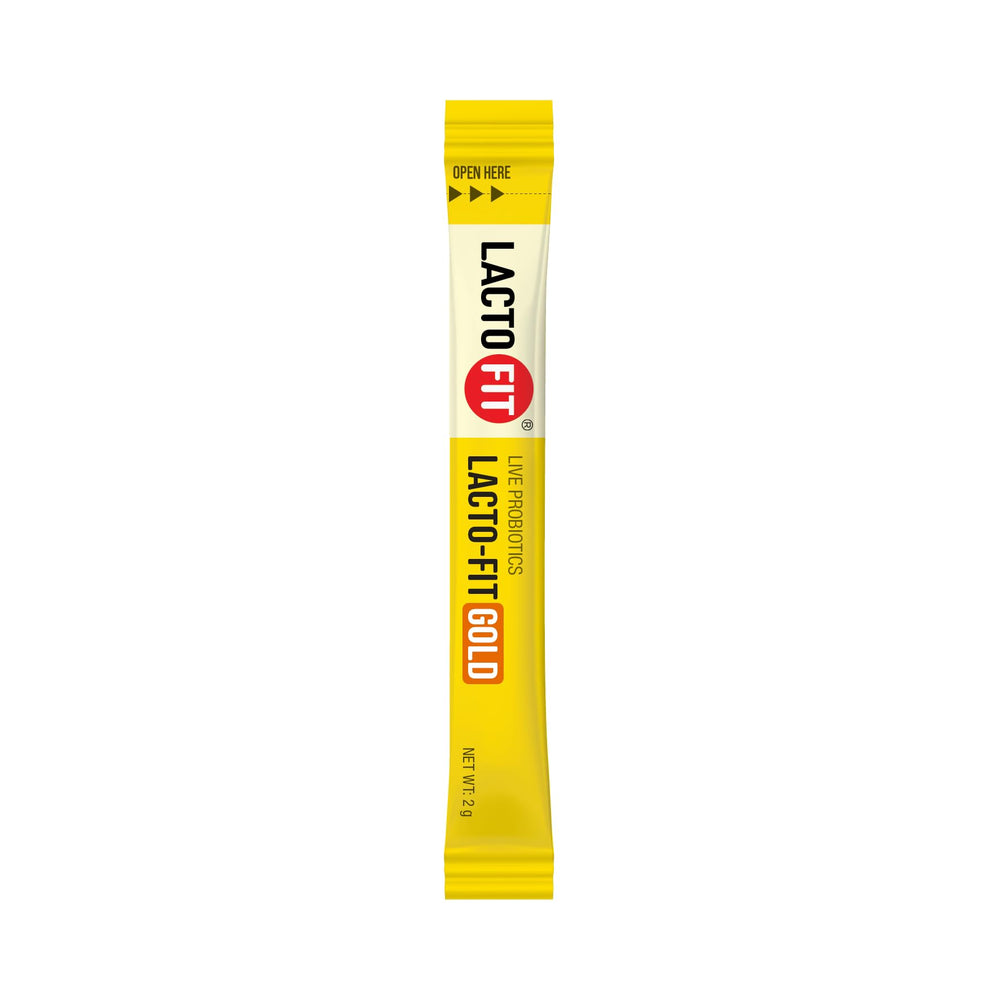 LACTO-FIT single stick close-up ready to open for convenience