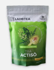 LADOPHAR front packaging showing resealable pouch and 100 teabags for easy storage