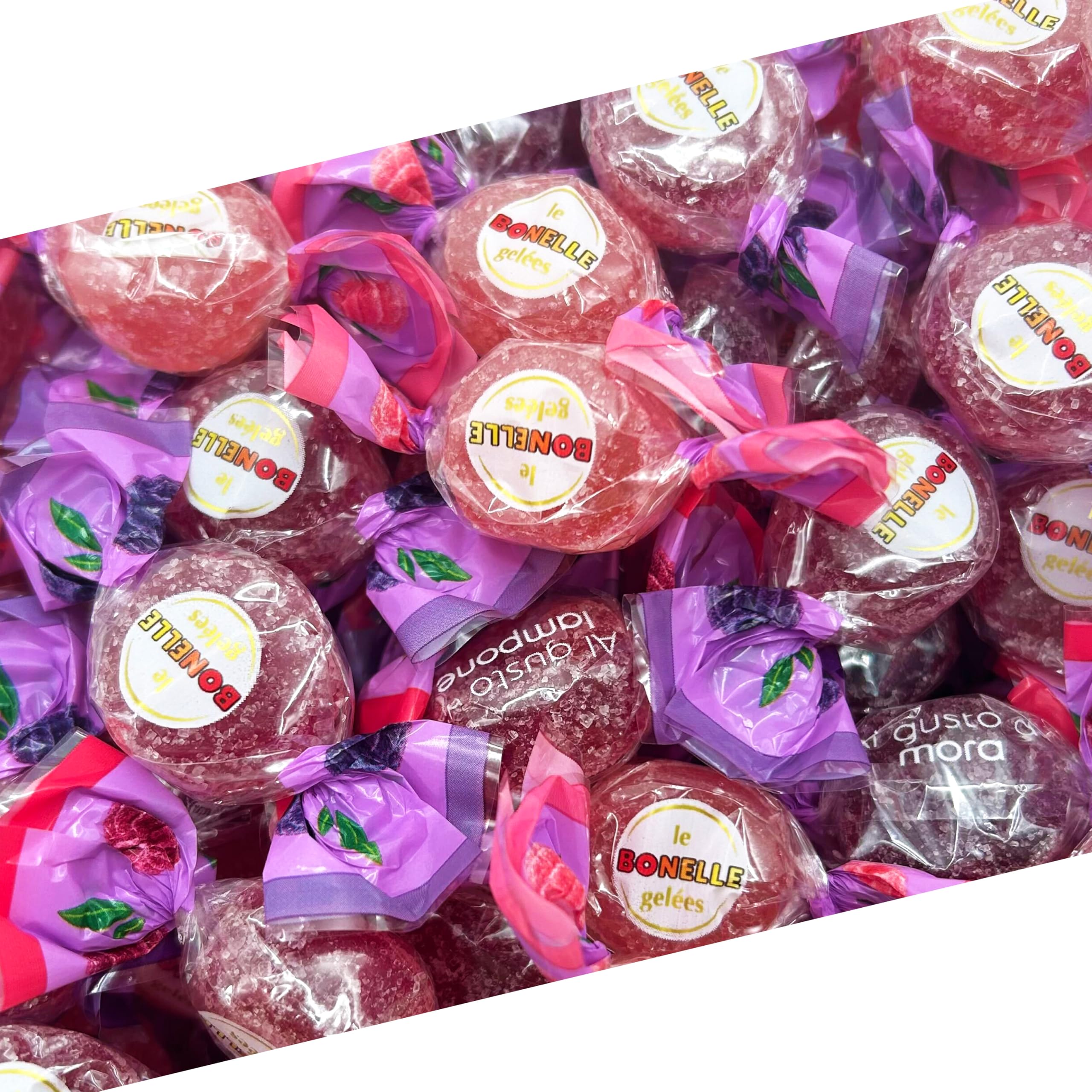LAETAFOOD Bonelle front packaging shows 1 lb bag and berry flavors benefits convenience