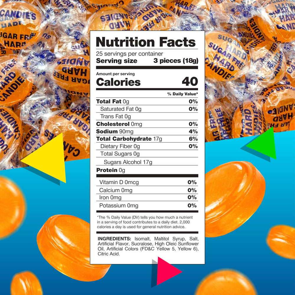 LAETAFOOD close‑up of a glossy butterscotch drop highlighting smooth texture and flavor