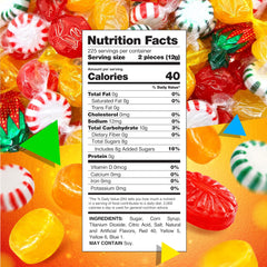 LAETAFOOD close-up of individually wrapped candies highlighting freshness and easy portioning
