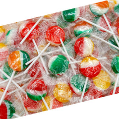 LAETAFOOD front bag view showing 2 lb packaging and colorful lollipops for easy selection