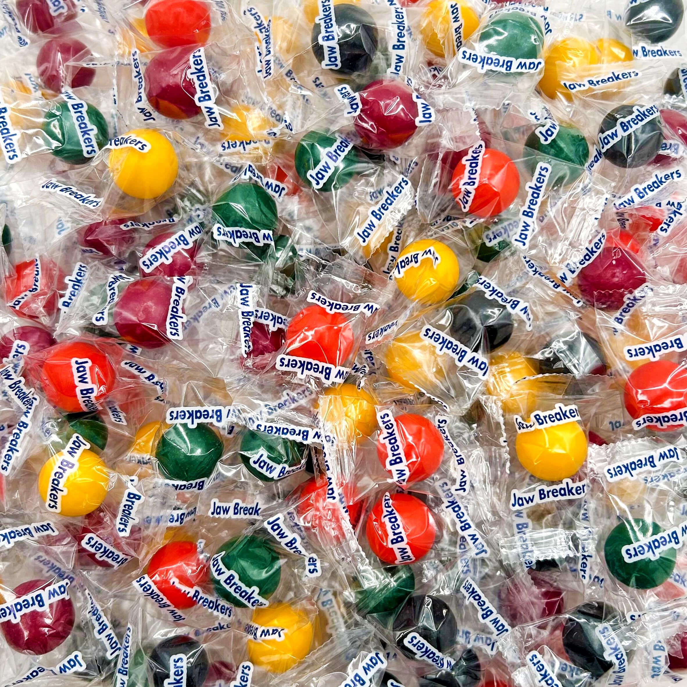 LAETAFOOD front packaging of 2 lb jawbreakers showing branding and weight for easy buying