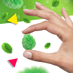 LAETAFOOD candy beside coin showing size for portion and scale benefit