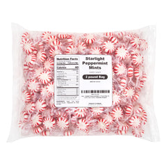 LAETAFOOD individually wrapped mints close-up for hygiene benefit