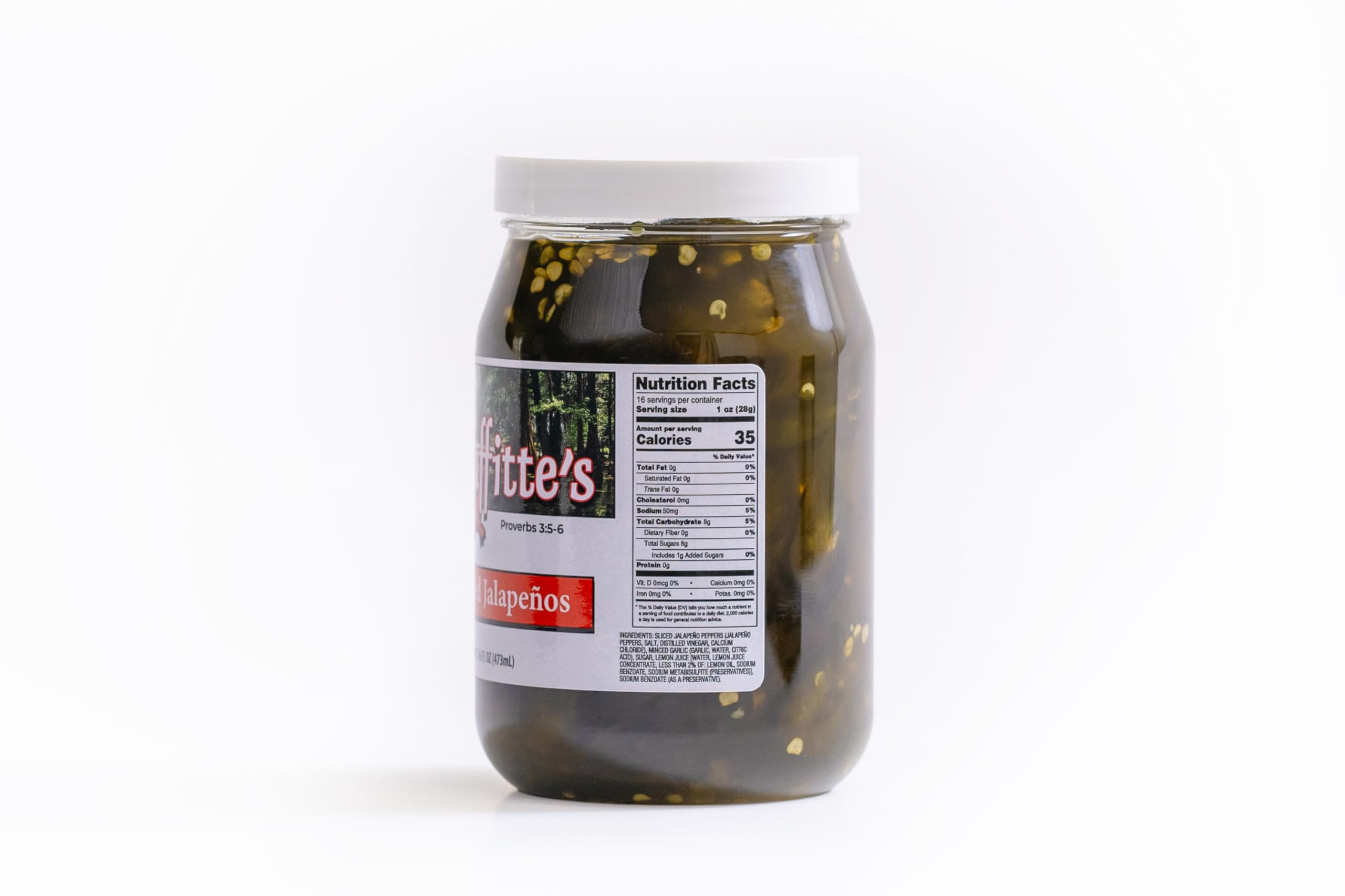 Laffitte's jar open with spoon for serving convenience and portion control