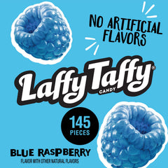 Close-up of an individually wrapped Laffy Taffy with joke visible, easy to hand out