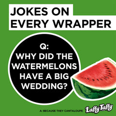 Group of Laffy Taffy watermelon bars on table ideal for parties and sharing
