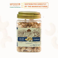 LAFOOCO jar seal and label detail highlighting food-safety assurance