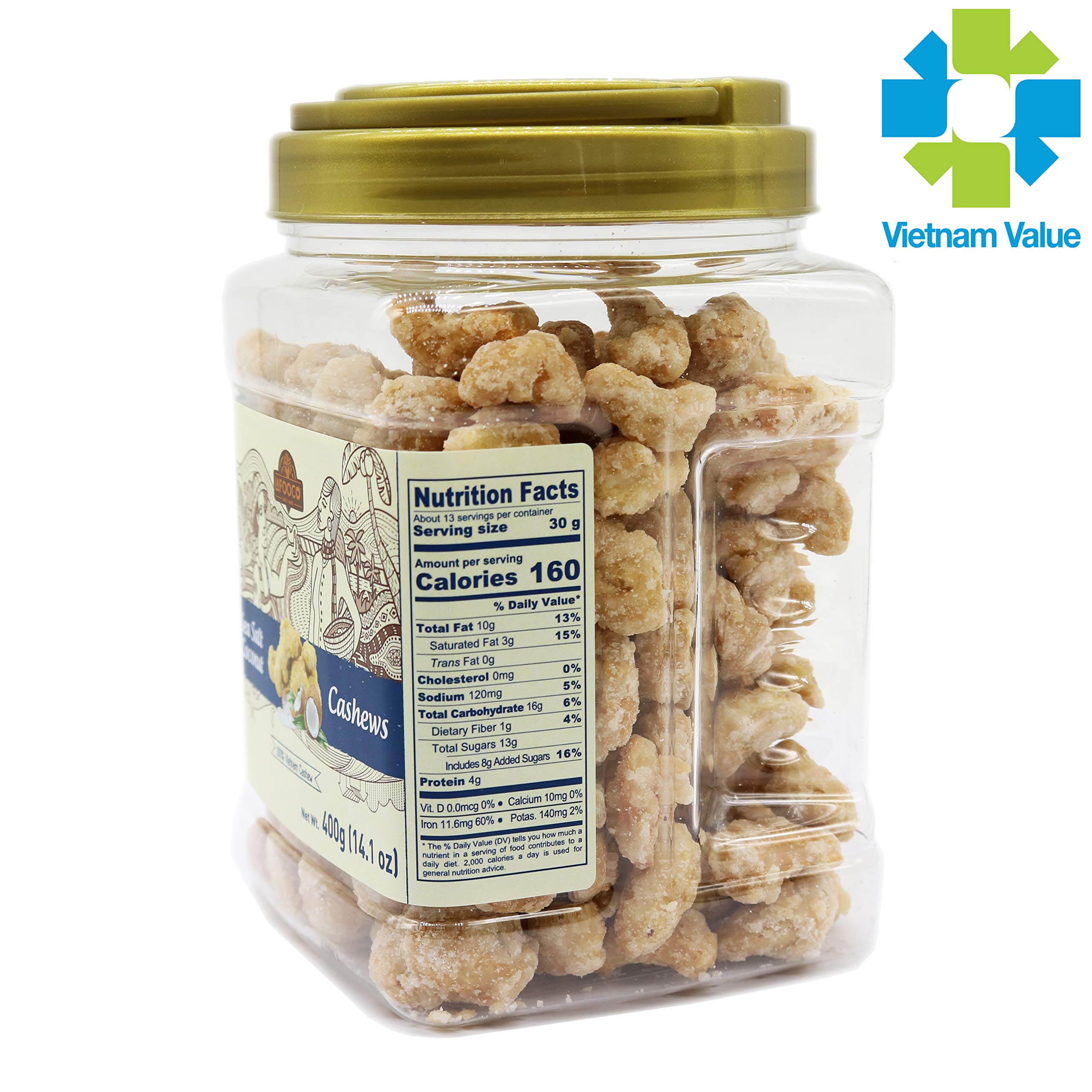 LAFOOCO open jar showing resealable lid for freshness preservation