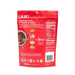 LAIKI close-up highlighting airy cracker texture and light crunch
