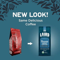 Laird Superfood coffee in pour-over setup, illustrating clean brewing and bright flavor