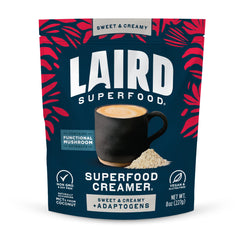 Laird Superfood front packaging showing 8 oz bag and brand for clear identification