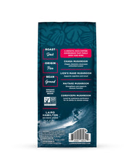 Laird Superfood close-up of medium-fine ground coffee texture for smooth brewing