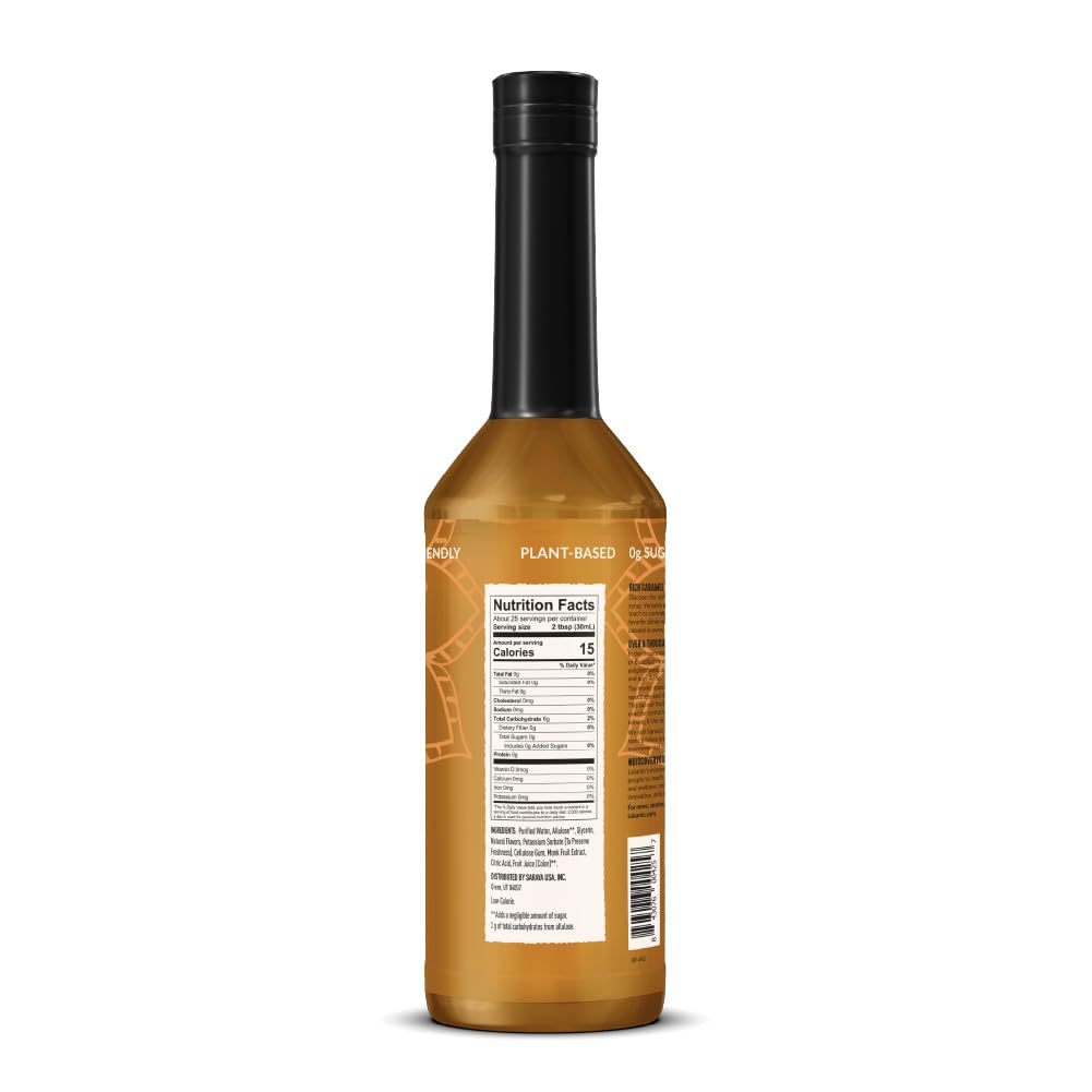 Lifestyle kitchen scene with bottle and drinks showing Lakanto eases everyday sugar-free swaps