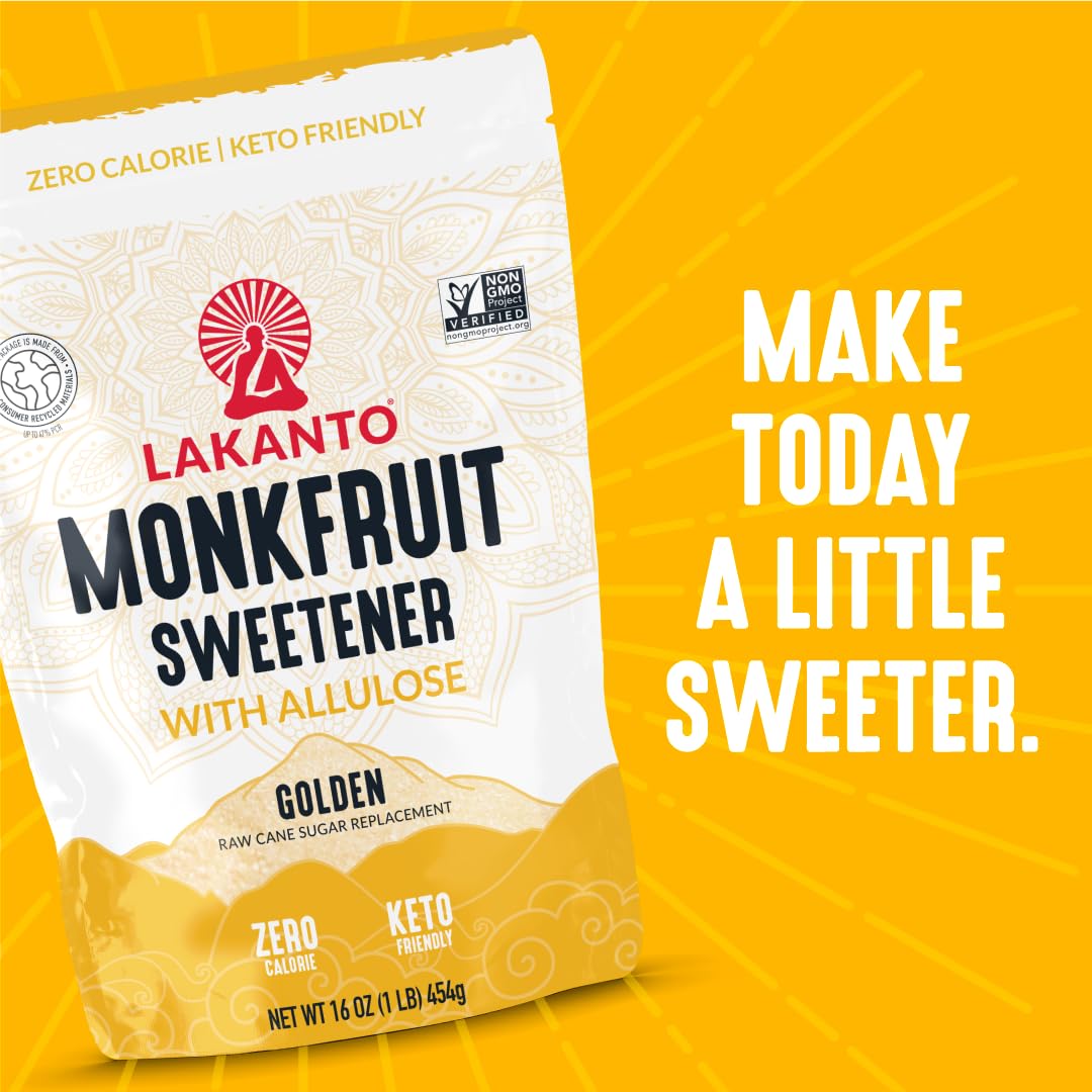 Lakanto nutrition label close-up showing ingredient transparency benefit