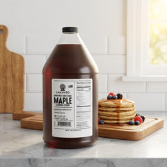 NYCPI & GA Lakanto 128 fl oz bottle side label showing product details and bulk advantage