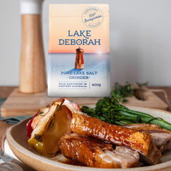 Lake Deborah product label and ingredient list emphasizing purity and test results
