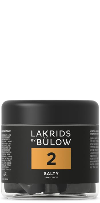 LAKRIDS BY BÜLOW front jar showcasing resealable design and bold branding