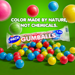 Lalees gumball texture detail highlighting chew quality and fruity appeal