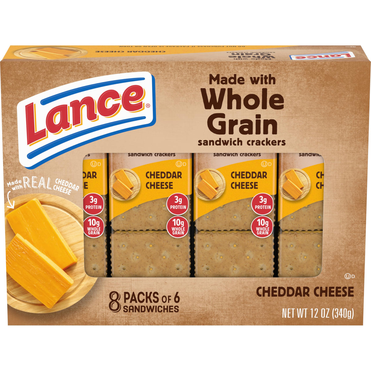 Lance front packaging showing full box and convenience