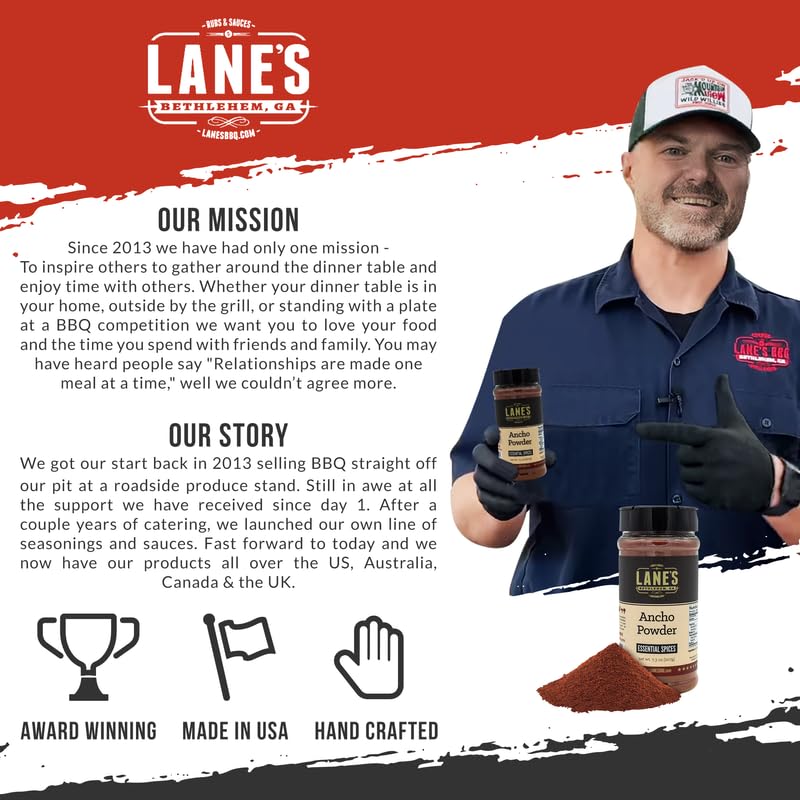 Lane's in kitchen scene with ingredients showing versatile use for home cooks