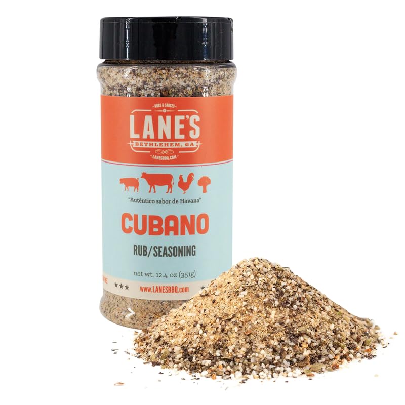 Lane's Cubano front packaging showing jar and label for clear identification