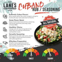 Lane's Cubano close-up spoon showing coarse citrus-garlic texture and aroma boost